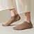 cheap Men&#039;s Elite Accessories-Men 1 Pair Socks No Show &amp; Liner Socks Black White Color Plain School Formal Outdoor Thin Summer Spring Fall Daily Casual