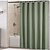 cheap Shower Curtains-Luxury Waffle Weave Shower Curtain 180cm*180cm(70&quot;*70&quot;) Water Repellent Bathroom Bathtub Cloth Fabric Shower Curtain Set, Hole-Free Toilet Partition Curtain for Separating Dry Wet Area