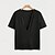 abordables T-shirts décontractés pour hommes-Homme T-shirt gaufré T-shirt Chemise à manches courtes Manche Courte Décolleté plongeant Été Uni Mode Designer Basique Jacquard Vacances Rue Sortir Noir Rouge bleu marine T-shirt haut de gamme pour