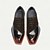 billige Klassiske Pensko-Premium brune herresko i skinn med snøring og brogue-detaljer – sofistikerte sko til gallamiddager, formelle baller og kveldsarrangementer
