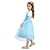 voordelige Meisjeskostuums-Frozen Sprookje Prinses Elsa Bloemenmeisje jurk Thema feestkostuum Tule jurken Cosplay Film cosplay for Voor meisjes Kinderen Carnaval Maskerade Feest
