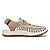 abordables Sandalias de Vacaciones-Zapatillas deportivas para hombre en color beige y tostado, con parte superior de punto y suela flexible para actividades al aire libre y uso diario.