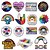 billige Pride dekorasjoner-Pride måned LHBTQ regnbue pin for kjærlighet, enhet og stolthet ca. 3x3cm