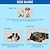 お買い得  冷却寝具＆マット-犬用クールマット - 犬用の瞬間冷却ペットベッド &amp;猫は無毒 &amp;洗濯機で洗える滑り止め付きクールマット（屋内用） &amp;旅行用
