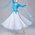 billiga Danskläder till ballroom-dans-klänning för dam, modern dans, långärmad, tävlingsklänning, valsdans, klänning