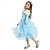 voordelige Meisjeskostuums-Frozen Sprookje Prinses Elsa Bloemenmeisje jurk Thema feestkostuum Tule jurken Cosplay Film cosplay for Voor meisjes Kinderen Carnaval Maskerade Feest