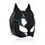 billige Blank-Maske Glanset finish Catwoman Dame Skinnende Lærfetisj Vått utseende Kostyme til Nattklubb Pride-parade Pride måned Halloween Karneval Voksne