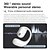 billige Trådløse TWS True-hovedtelefoner-YJ77 TWS in-ear ørekrog Bluetooth 5.2 trådløse høretelefoner med indbygget mic automatisk forbindelse lav forsinkelse til Android iOS