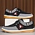 billige Sneakers til herrer-herrebrune og marineblå casual joggesko med moderne design – trendy, allsidige, egnet for både uformelle og semi-formelle anledninger