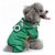 abordables imperméable-Imperméable pour chien, poncho de pluie imperméable avec capuche, veste de pluie réglable avec trou pour laisse pour chiens de petite et moyenne taille