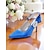 billige Cocktail-Dame satin slingback peep-toe hæle med elegant sløjfe - stilfulde hæle til cocktailparties og aftentøj