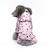 abordables imperméable-Imperméable pour chien, poncho de pluie imperméable avec capuche, veste de pluie réglable avec trou pour laisse pour chiens de petite et moyenne taille