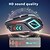 cheap Motorcycle Helmet Headsets-Helmet Bluetooth Headset with LED Light, IPX8 Waterproof, HD Sound, Voice Assistant, Long Battery Life, Detachable Installation – Compatible with Full and Half Helmets