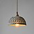 economico Luci Isola cucina-Lampada a sospensione a LED, luce bianca calda, base decorativa, lampada a sospensione, luce interna regolabile, paralume in ceramica traslucida con motivo, lampada a sospensione da soffitto, sala da
