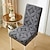 cheap Dining Chair Cover-Dining chair Cover For Home Polar Fleece Fabric Chair Cover Stretch Slipcovers Seat Chair Covers