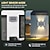 cheap Outdoor Wall Lights-Solar Wall Lights Outdoor Up and Down Lights 4 Lamp Beads (Up 4/Down 4) Waterproof Outside LED Wall Washer Lighting for Step Wall Fence Yard Patio Garden Walkway Porch Decorations