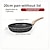 abordables Ustensiles de cuisine-Poêle à frire antiadhésive, poêle à omelette avec revêtement en granit, poêle de chef en pierre saine, sans PFOA