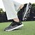 baratos Sapatos de Golfe Masculinos-sapatos de golfe pretos e cinza masculinos com sola antiderrapante - calçados confortáveis e duráveis para golfistas profissionais