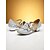 preiswerte Tanzschuhe zum Üben-Glitzernde, goldene Tanzschuhe für Mädchen mit niedrigem Absatz, Schleife und gekreuzten Riemen – funkelnde Performance-Schuhe für Jugendbühnenshows, Gesellschaftstanzproben und Talentwettbewerbe