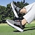 tanie Męskie buty golfowe-męskie białe buty golfowe z podeszwą multi-traction - lekka, przewiewna konstrukcja do uprawiania sportów na świeżym powietrzu
