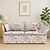 billige Sofatrekk-Sofatrekk i 100 % bomull, egnet for Backsälen-sofa, blomstermotiv, vattert