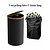 cheap Recycling Bin-Recycling Bin for Kitchen Indoor Home, 100L D-Shaped Foldable Trash Can with Bamboo Frame, Oxford Fabric, Removable Polyester Inner Bags, 5 Rod Support, Ideal Waste Sorter for Bedroom Dorm Hotel