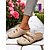 abordables Zuecos y sandalias de mujer-Mules con correa de hebilla recortada y bordado para mujer: zapatos casuales florales de inspiración vintage, ideales para paseos de primavera y estilo diario.
