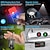 abordables Lampes de poche-Lampe torche LED petite et puissante, ultra lumineuse, 1 000 lm, porte-clés, 365 nm, UV, rouge, vert, bleu, mini lampe torche de poche, aimant latéral, bip sonore, 14 modes