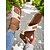 voordelige Casual sandalen-Casual bruine slippers voor dames - eenvoudig en comfortabel met teenlus en gouden accent, ideaal voor buitenactiviteiten en stranddagen