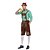levne lederhosen-Oktoberfest Úbory Lederhosen Tričko Bavorský Mnichov Louky Pánské Karneval Pivní festival Tradiční Styl Tkanina