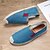 abordables Chaussures sans lacets &amp; mocassins-Chaussures espadrilles rouges à enfiler pour hommes avec semelle en jute - chaussures d&#039;été confortables et à la mode pour un usage quotidien