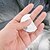 abordables coser y tejer y ganchillo-Herramienta de medición de calibre de aguja de coser de 3 piezas, regla para dedo pulgar, plantilla de costura, herramienta de guía de bloqueo para kit de bloqueo de costura de bordes de bricolaje,