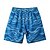 baratos Calções Elite Masculinos-Homens Calção Shorts de praia Com Cordão oceano Abstrato Arte abstrata Respirável Secagem Rápida Comprimento do joelho Ao ar livre Férias Casa Férias Estilo Étnico Azul Céu Azul Marinha Com Stretch