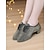 voordelige Latin dansschoenen-Witte mesh latin dansschoenen voor dames met lage, stevige hakken en fonkelende strass-steentjes - ademende professionele ballroomschoenen voor artiesten en wedstrijden