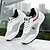 billige Herresneakers-Herresneakers i hvid og grå med åndbar overdel og luftpude - sporty, komfortable, perfekte til løb, fitnesscenter og udendørsaktiviteter