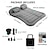 abordables Fundas de asiento para coche-Colchón de aire para acampar, cojín, almohada inflable gruesa para coche, colchón de aire con bomba de aire eléctrica, colchoneta portátil para dormir para viajes y acampadas.