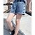 billige Nederdeler-Barn Jente Shorts Hjerte Gatemote Lapper Skole 4 år + Sommer Navyblå Marineblå Blå