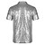 ieftine Topuri-Retro / vintage Anii 1970 Rave Tricou Polo Mâneci scurte Disc Paiete Bărbați Halloween Carnaval festival de muzică Parada Mândriei Luna Mândriei Adulți Tricou Primavara vara
