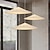 economico Design di Tamburo e Cono-Lampadario a sospensione a LED in tessuto, 50/60/80 cm, lampada da soffitto a testa singola per loft, bar, soggiorno, sala da pranzo