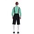 levne lederhosen-Oktoberfest Úbory Lederhosen Tričko Bavorský Mnichov Louky Pánské Karneval Pivní festival Tradiční Styl Tkanina