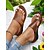 voordelige Casual sandalen-Casual bruine slippers voor dames - eenvoudig en comfortabel met teenlus en gouden accent, ideaal voor buitenactiviteiten en stranddagen