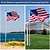 billige Hageflagg, Banner-Flaggstang Kule Topper Ornament-Flaggstang Top Erstatning Gull Aluminium Anodisert Finish - 1/2&quot;13UNC Gjenging Passer de Fleste USA Flaggstenger Lastebil Lampe Sollys