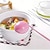 preiswerte Küchenutensilien &amp; Gadgets-2er-Pack Suppen- und Schlitzlöffel-Set aus Weizenstroh, umweltfreundliche Schöpfkelle aus Kunststoff mit langem Griff für Hot Pot, wiederverwendbare Küchenutensilien