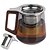 abordables Accessoires de bar-Infuseur à thé à mailles extra fines, passoire à thé en acier inoxydable 304, infuseur à thé pour thé en vrac, panier infuseur à thé, filtre pour théière, tasse