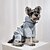 abordables imperméable-Manteau de pluie pour chien imperméable poncho de pluie avec capuche haute réflexion veste de pluie pour animaux avec trou pour la laisse pour petits et moyens chiens