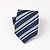 abordables Cravates &amp; noeuds papillons-Homme Cravates Mode Affaires Jacquard Rayures Fête de mariage Tenue quotidienne