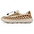 voordelige Vakantiesandalen-heren sandalen bruin en beige sportsandalen met sterke vetersluiting en comfortabele zool voor wandelen, strand en buitenactiviteiten