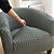 abordables Cubierta de sillón y silla sin brazo-Funda geométrica para sillón de club, funda para sillón de bañera, protector antideslizante para muebles con base elástica, funda de sofá súper suave para mostrador de bar de hotel y sala de estar.