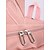 baratos Mochilas de Faculdade-Mochila de nylon impermeável cor macaroon da moda feminina, grande capacidade, vários compartimentos, design durável, alças ajustáveis, adequada para escola, faculdade e uso diário