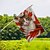 abordables Drapeaux et banderoles de jardin-Drapeau de Jardin Patriote Pour la Fête du Canada O Canada Décorations de Jardin Bannières Signes Levez les Coudes Canada